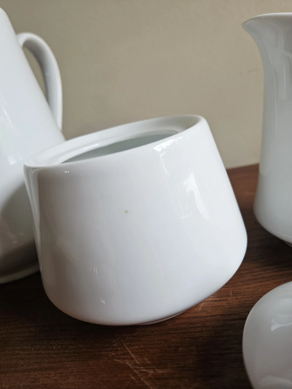 Ceramic Tea Set - Teapot, Sugar Bowl & Creamer